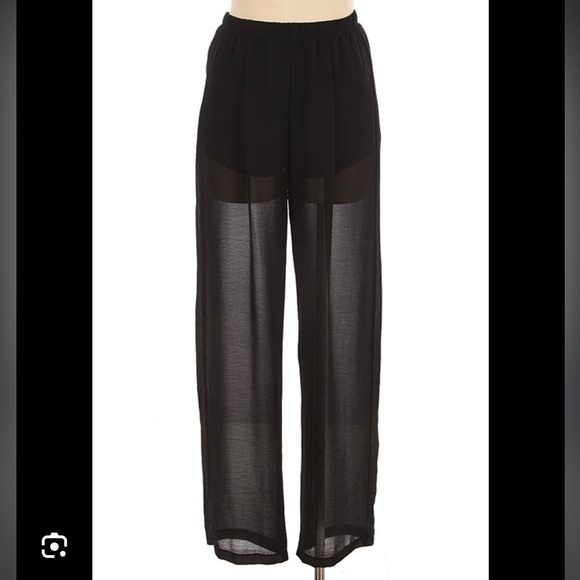 Sheer Flowy Pants - Picture 5 of 5